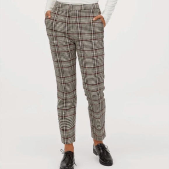Brand new H&M women’s slacks black & white print - Picture 9 of 9